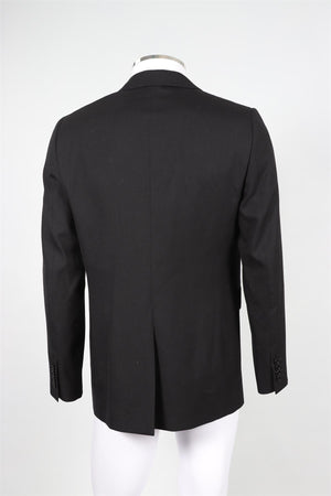 CELINE BLACK MEN'S WOOL BLAZER FR 48 UK 38