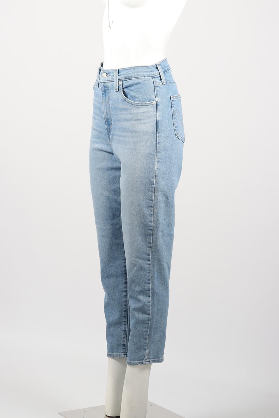 LEVI'S HIGH RISE TAPERED JEAN W28 UK 10