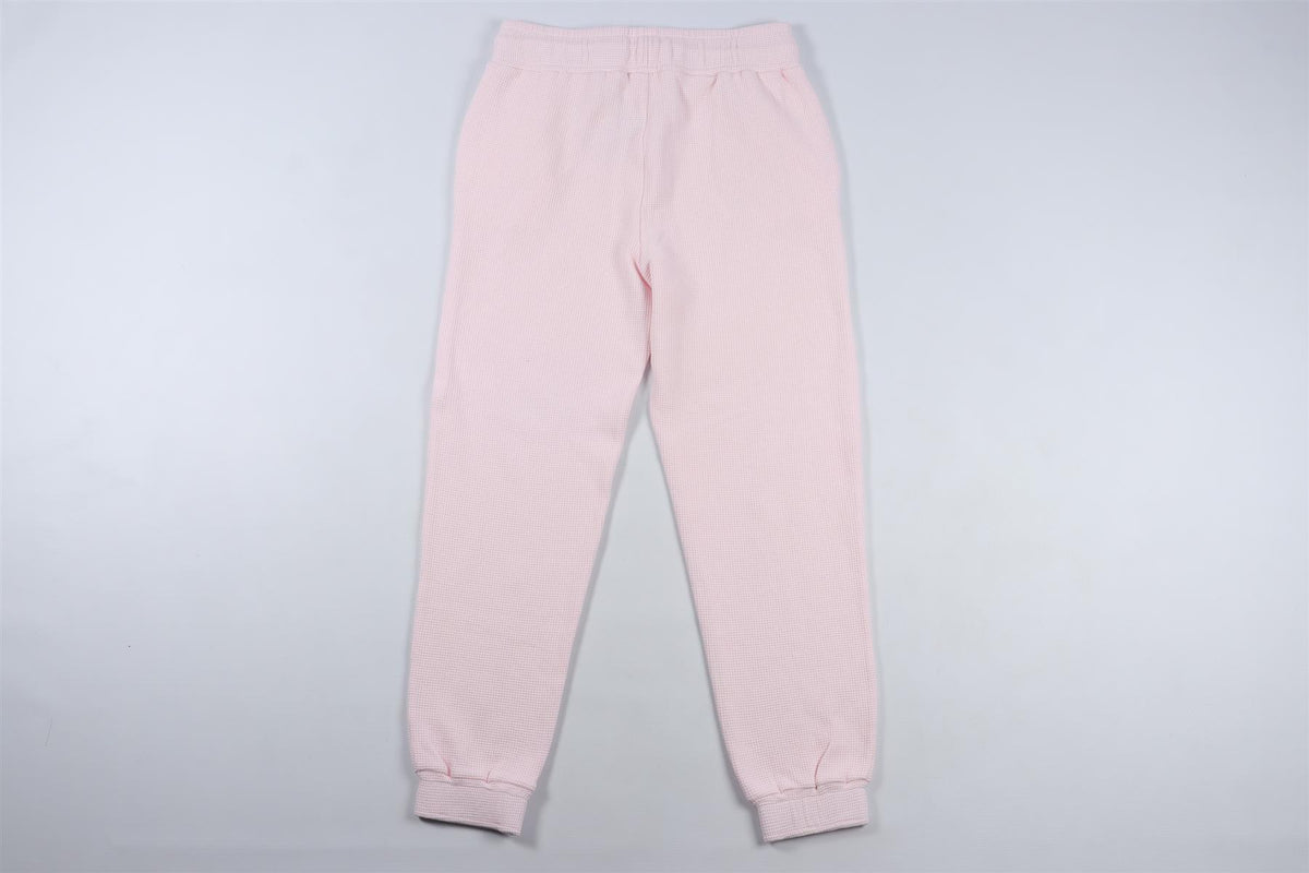 NEGATIVE UNDERWEAR PINK COTTON TRACK PANTS LARGE