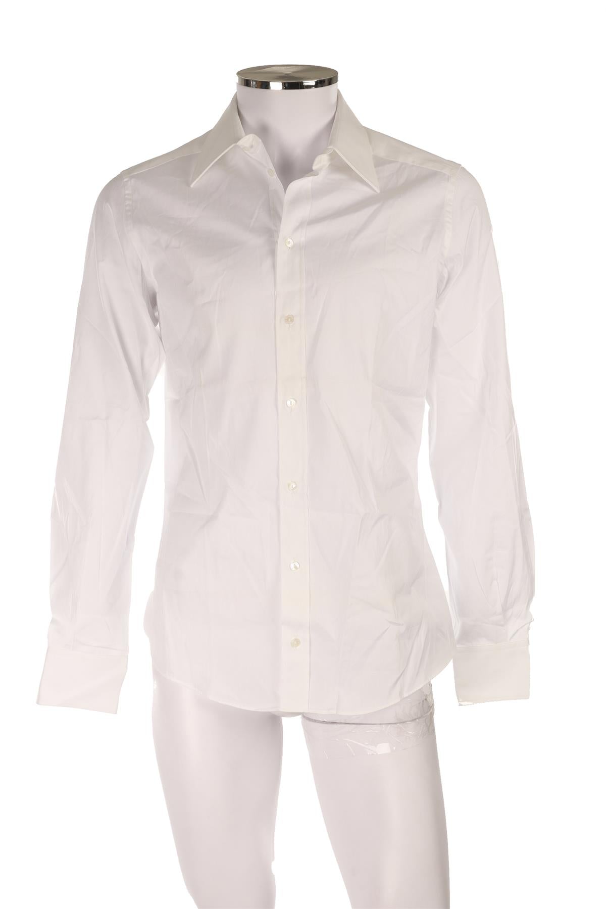 DOLCE & GABBANA WHITE MEN'S COTTON SHIRT UK/US COLLAR 15 3/4 UK/US CHEST 40