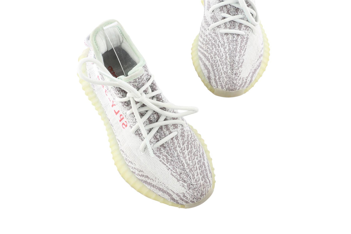 ADIDAS YEEZY GREY WOVEN SNEAKERS UK 5.5 FR 38 2/3 US 6
