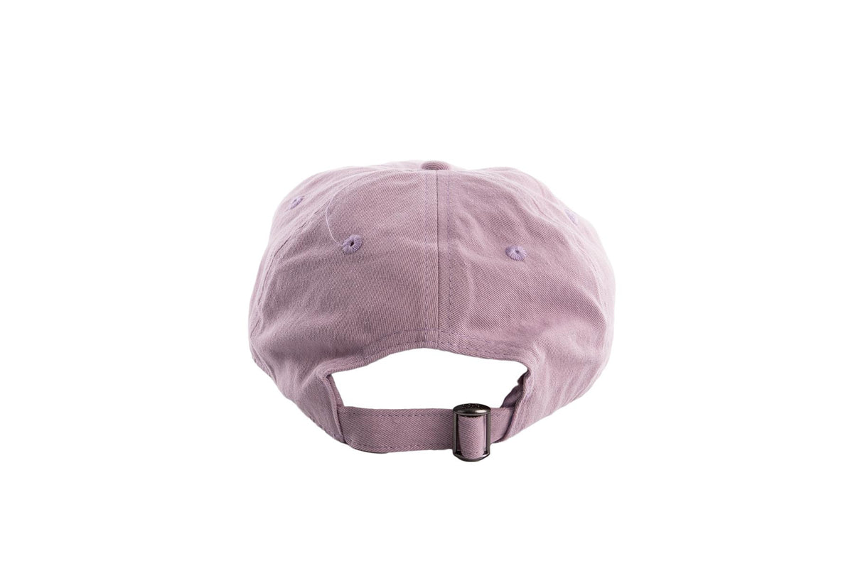 SPORTY & RICH PURPLE COTTON BASEBALL CAP ONE SIZE