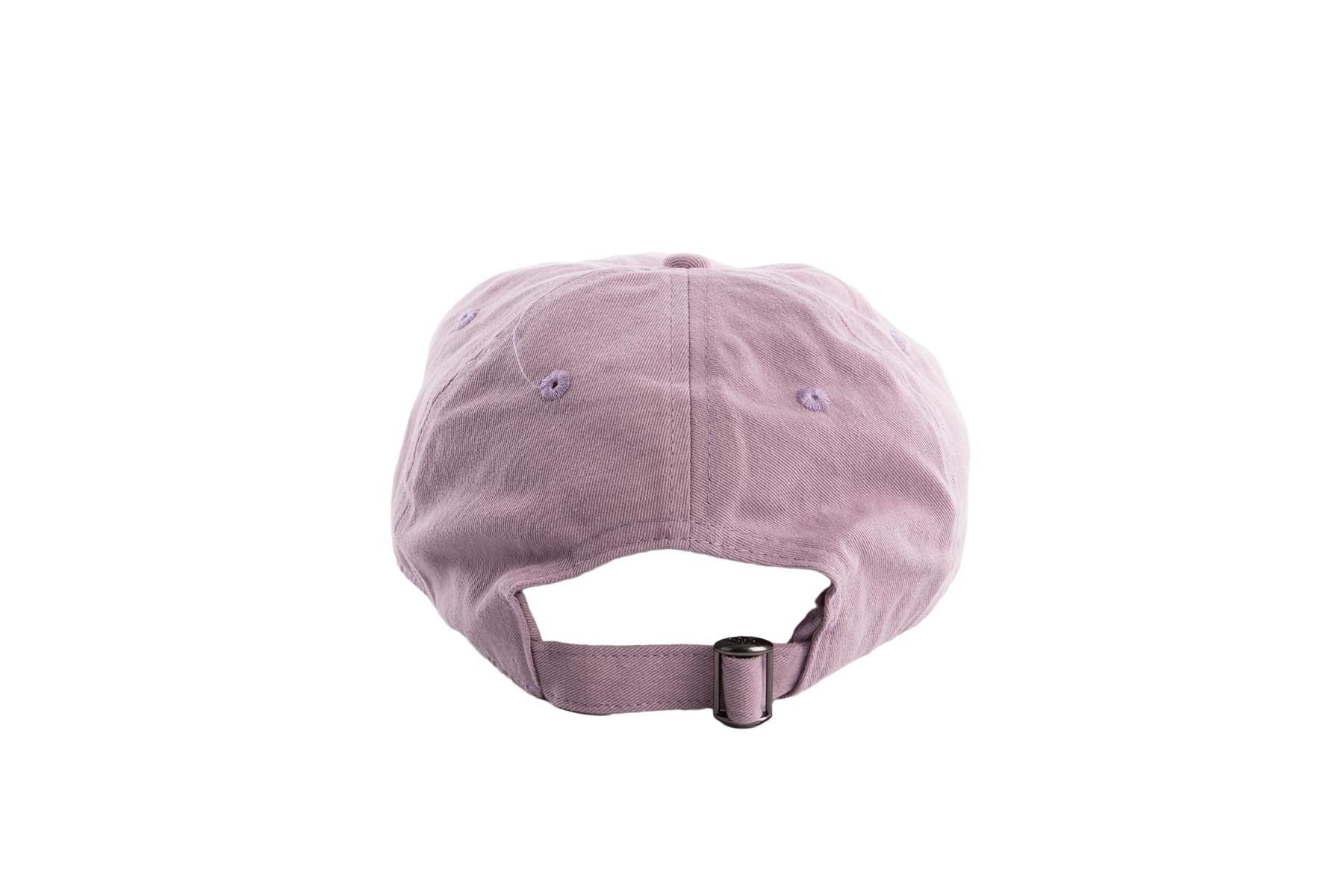 SPORTY & RICH PURPLE COTTON BASEBALL CAP ONE SIZE