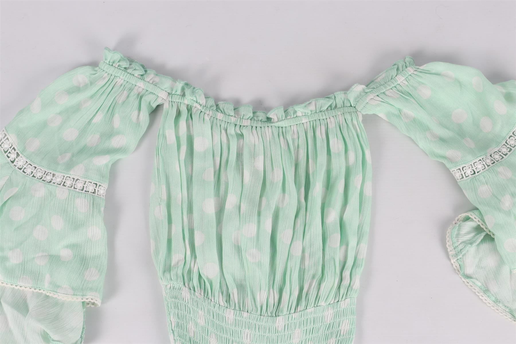 SUNDAY ST TROPEZ GREEN KIDS GIRLS DRESS 4-6 YEARS