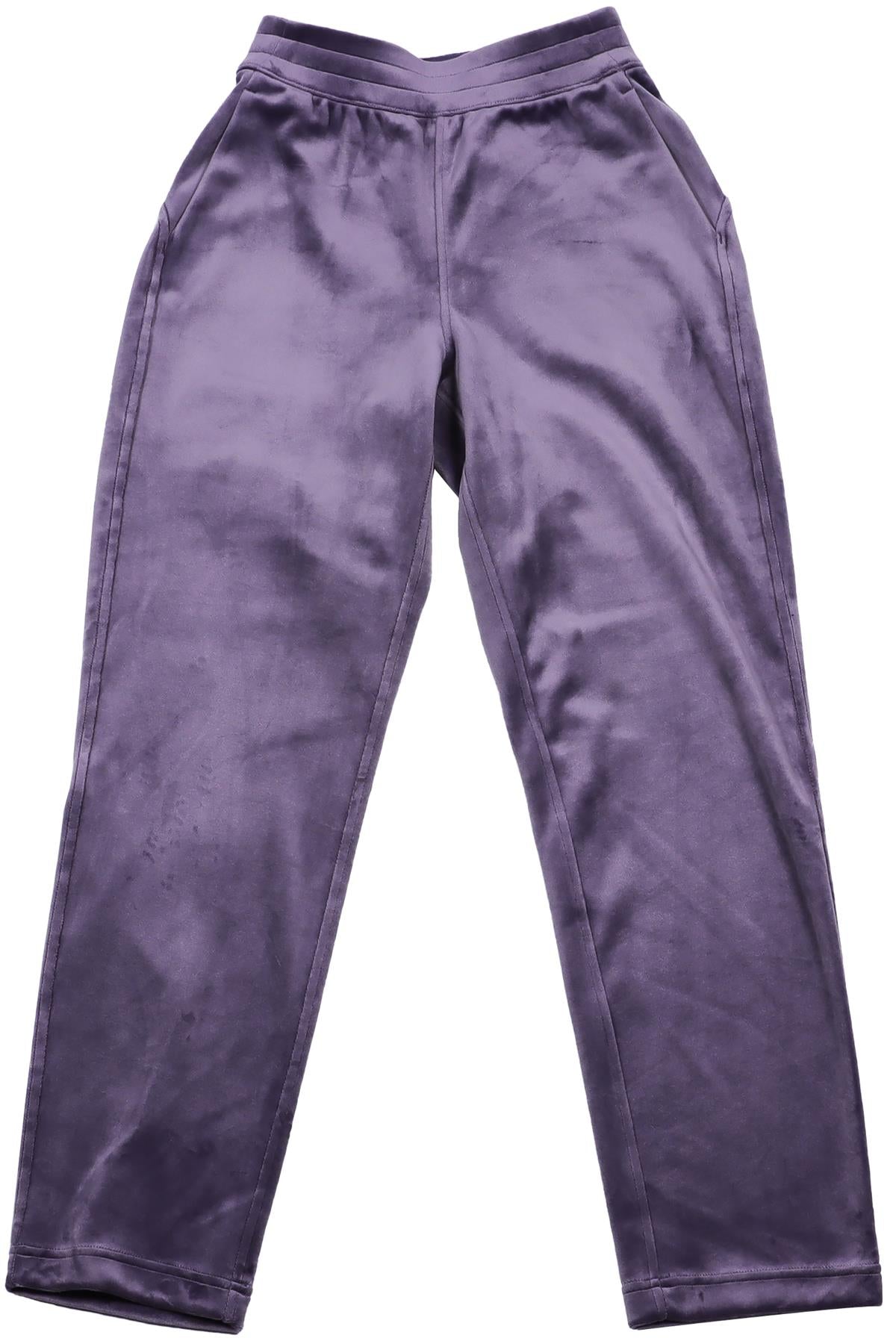 LULULEMON PURPLE VELVET PANTS XX-SMALL