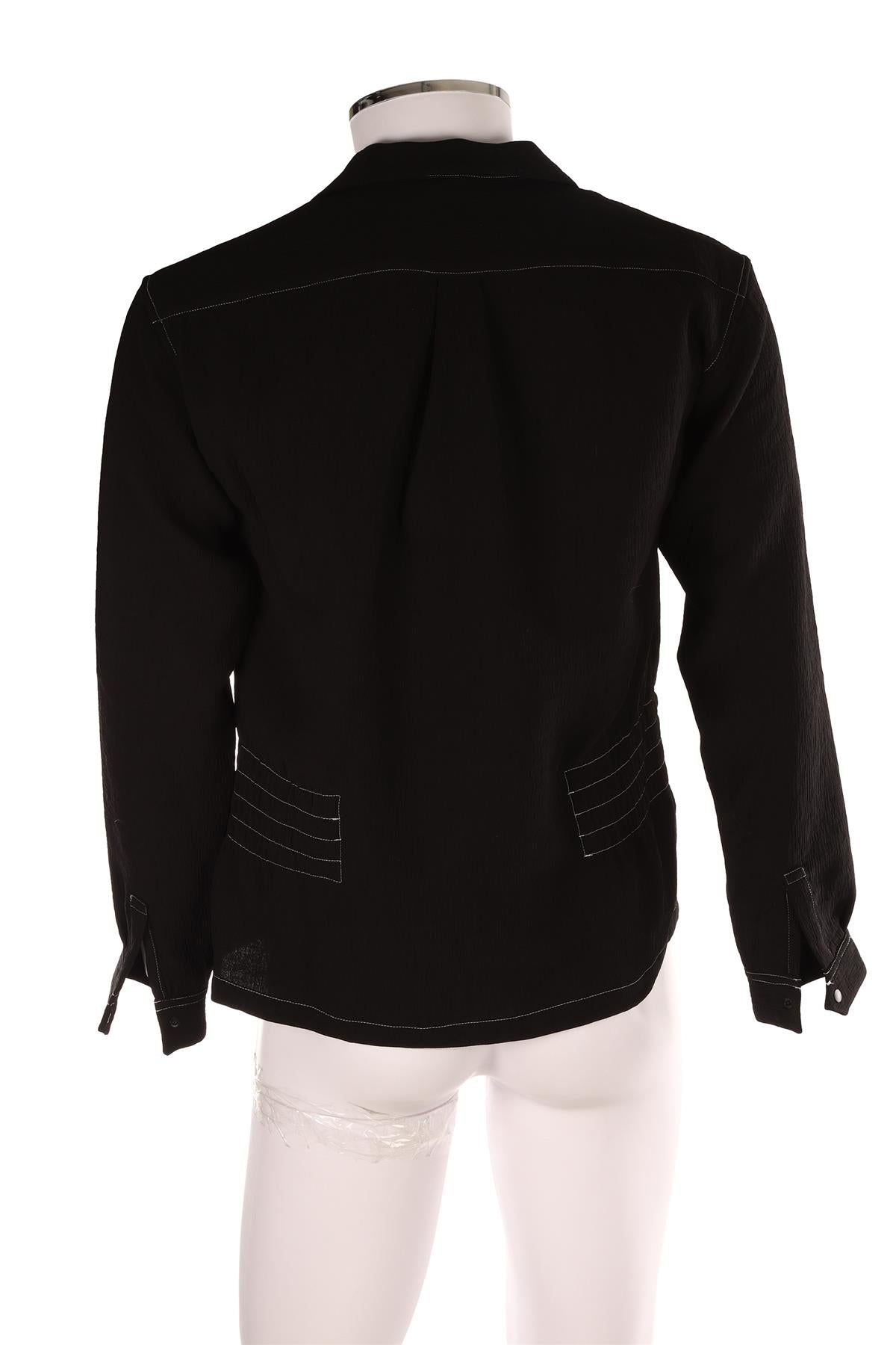 SASQUATCHFABRIX BLACK MEN'S CREPE JACKET SMALL