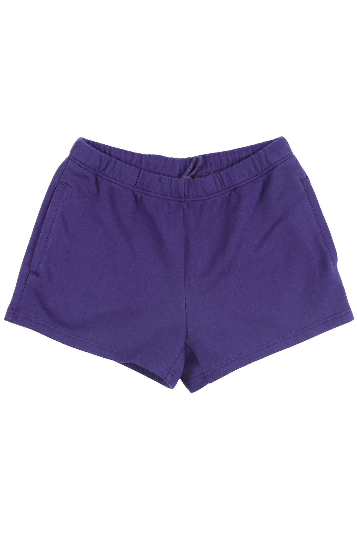 SKIMS PURPLE COTTON SHORTS MEDIUM