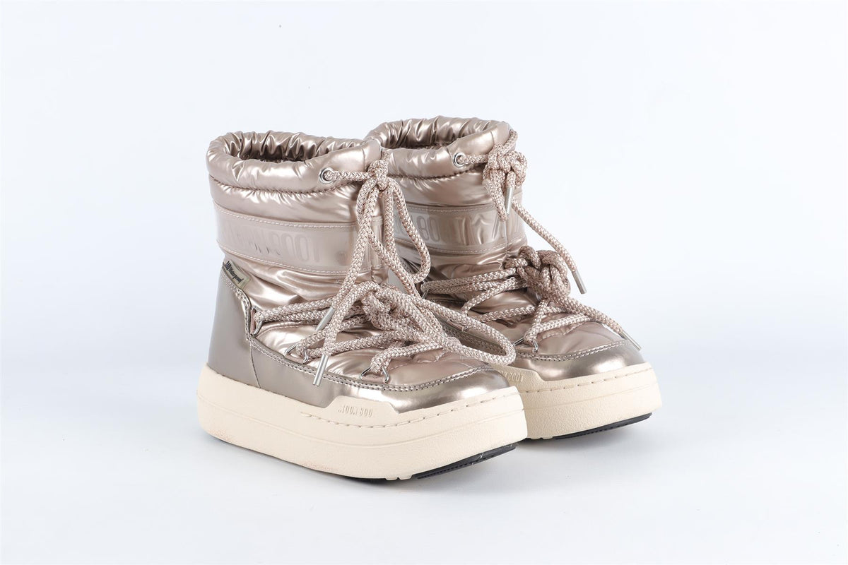 MOON BOOTS GIRLS METALLIC BOOTS EU 30 UK 11.5 US 12.5