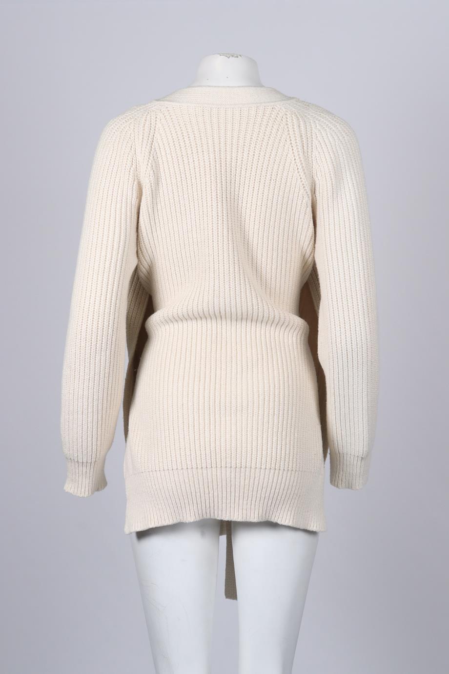 PROENZA SCHOULER COTTON AND CASHMERE BLEND CARDIGAN SMALL