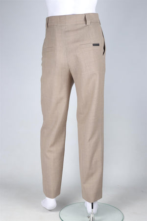 FEAR OF GOD BROWN MEN'S WOOL STRAIGHT LEG PANTS IT 46 UK/US W30