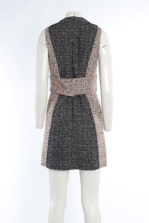 PROENZA SCHOULER MULTI COTTON MIDI DRESS US 6 UK 10