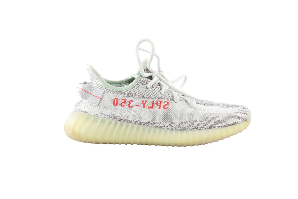 ADIDAS YEEZY GREY WOVEN SNEAKERS UK 5.5 FR 38 2/3 US 6