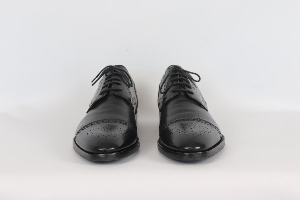 AQUILA MEN'S LEATHER OXFORD SHOES EU 44 UK 10 US 11