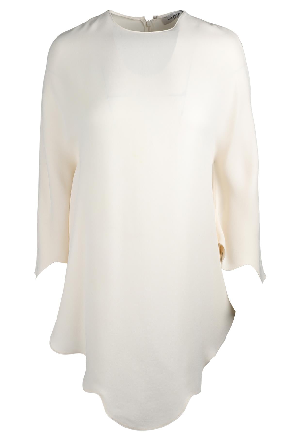 VALENTINO IVORY SILK TOP IT 38 UK 6