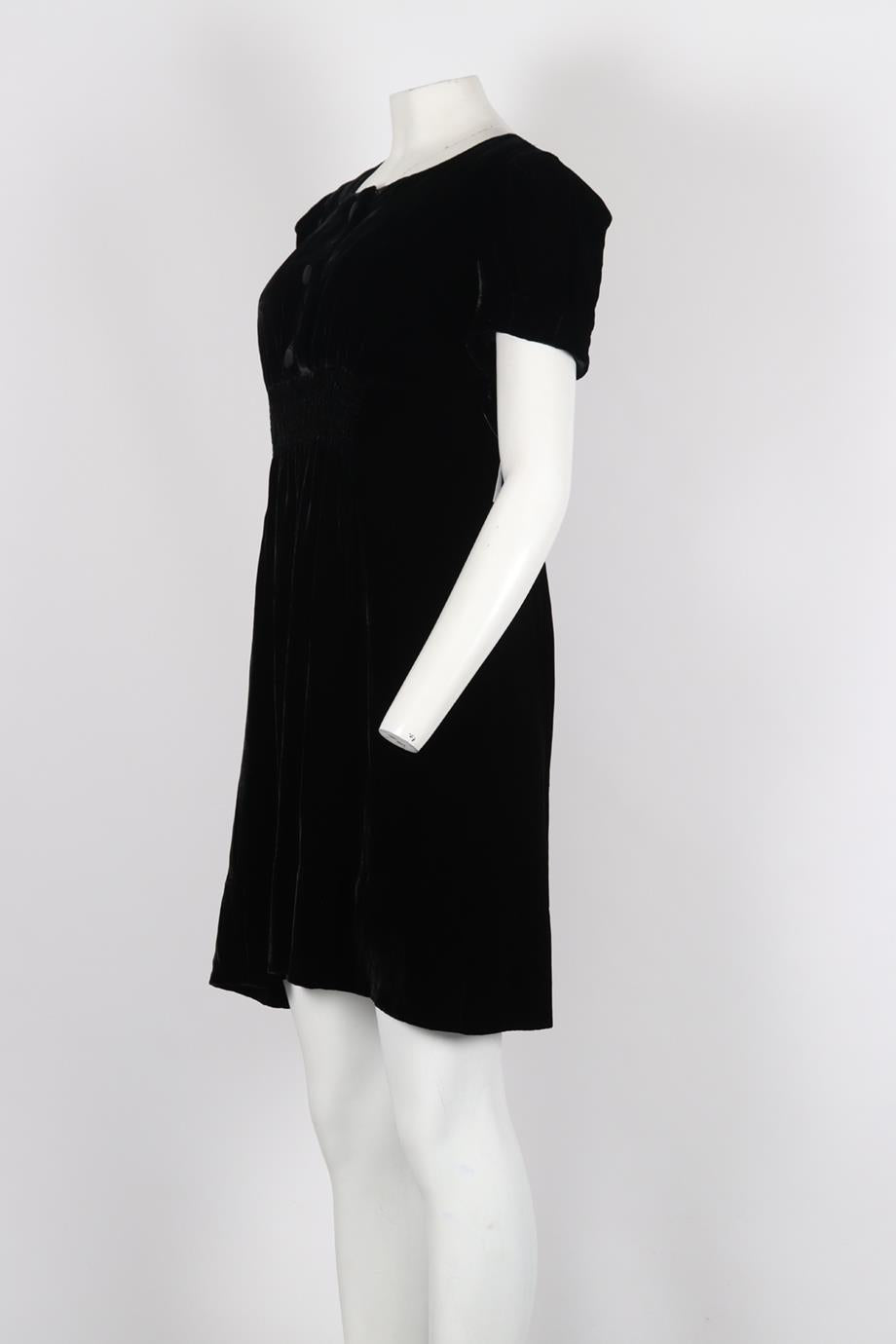 MARC BY MARC JACOBS VELVET MINI DRESS US 10 UK 14