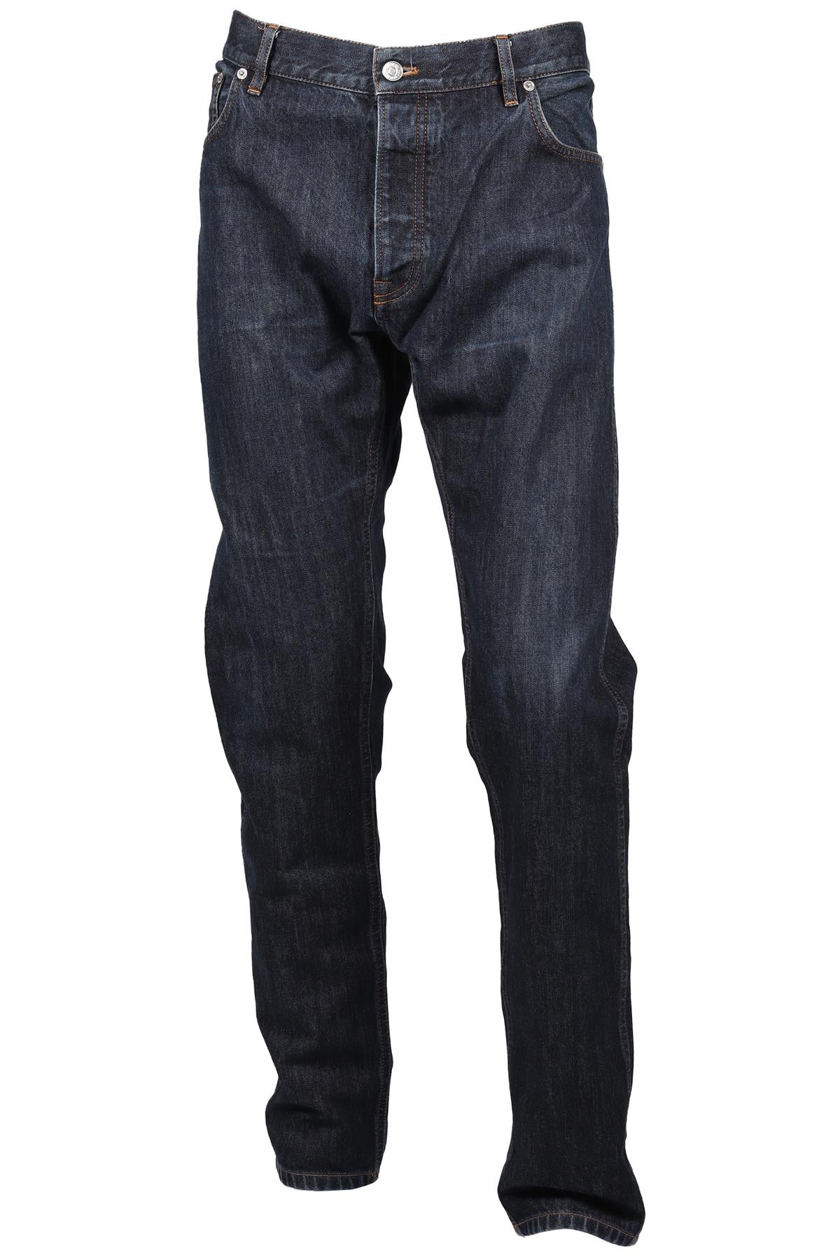 BERLUTI BLUE MEN'S STRAIGHT LEG JEANS IT 56 UK/US WAIST 48