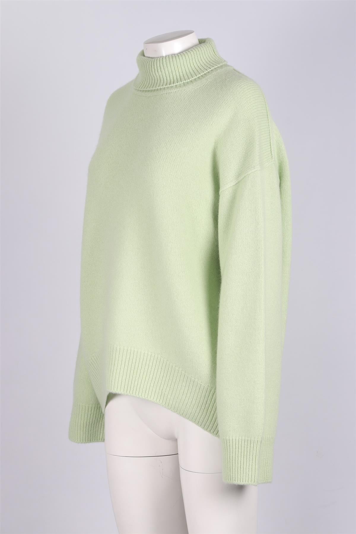 MANDKHAI GREEN CASHMERE SWEATER