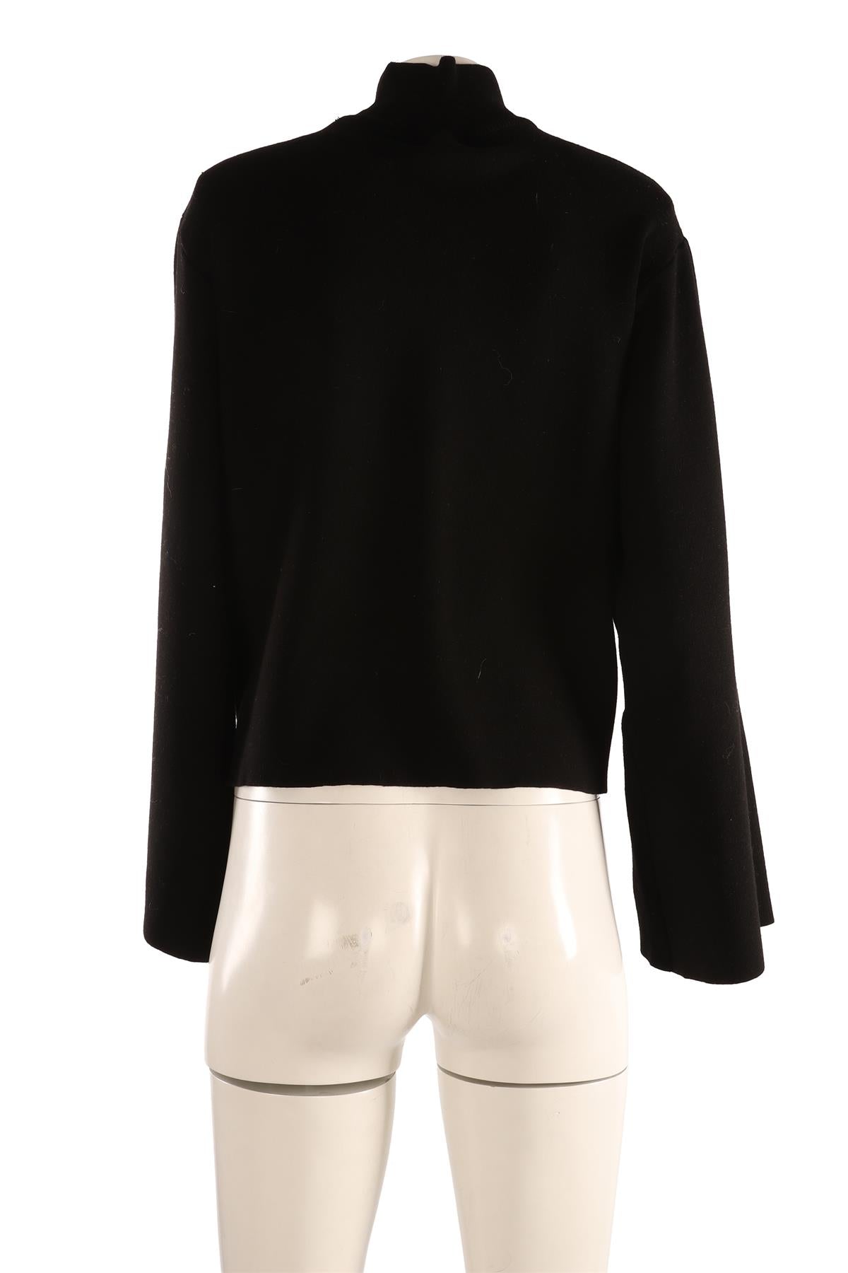 MARCÉLA LONDON BLACK KNIT TOP ONE SIZE
