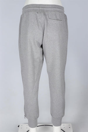 RTA GREY COTTON TRACK PANTS LARGE
