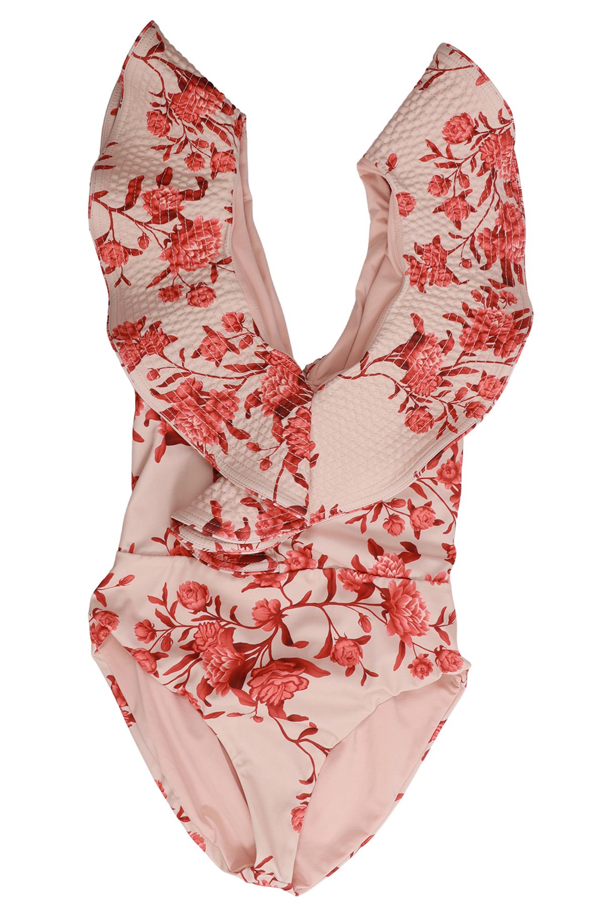 BEIGE SWIMSUIT