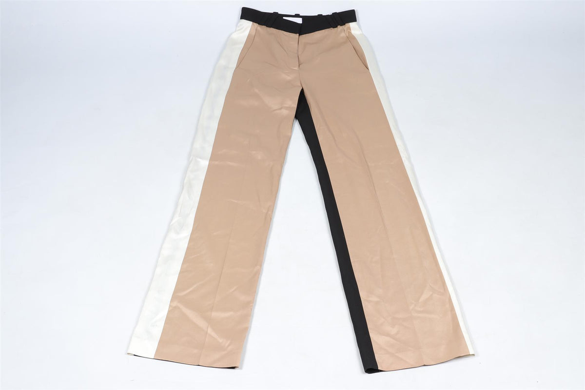 PALLAS BLACK STRAIGHT LEG PANTS FR 34 UK 6
