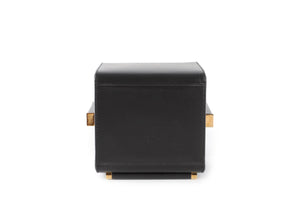 ROKSANDA BLACK BOX LEATHER CLUTCH