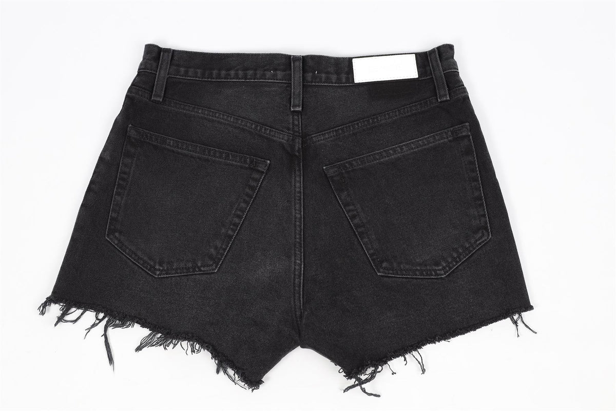 RE/DONE HIGH RISE DENIM SHORTS W27 UK 8-10