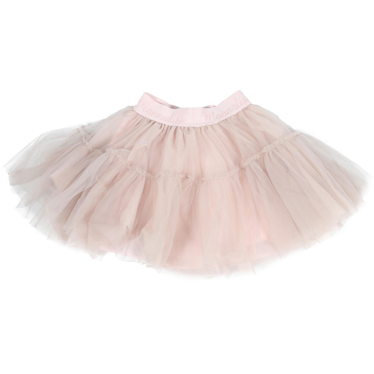 MONNALISA PINK KIDS GIRLS TULLE SKIRT 6 YEARS