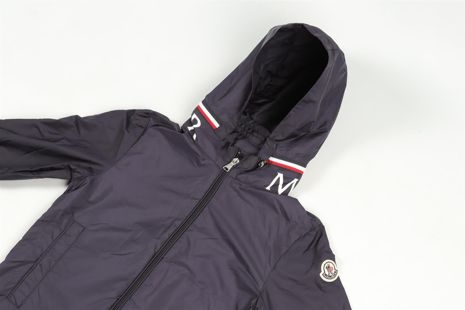 MONCLER NAVY KIDS BOYS NYLON JACKET 8 YEARS