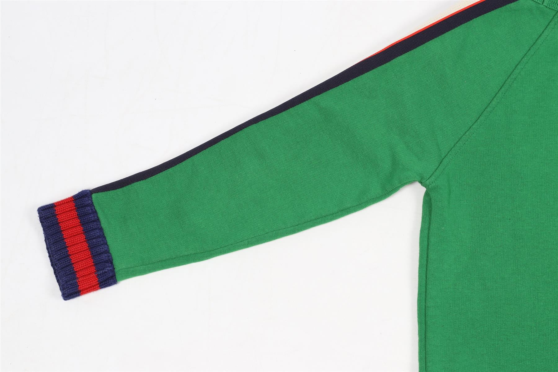 GUCCI GREEN KIDS BOYS COTTON SWEATSHIRT 6 YEARS