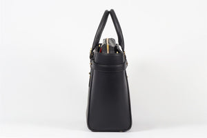 ASPINAL OF LONDON LEATHER TOTE BAG