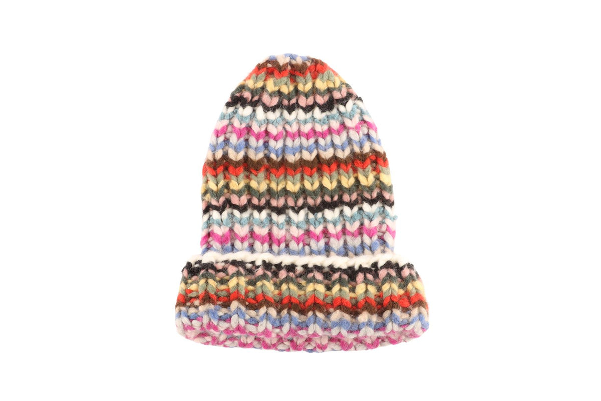 SUZIE KONDI MULTI CASHMERE BEANIE ONE SIZE