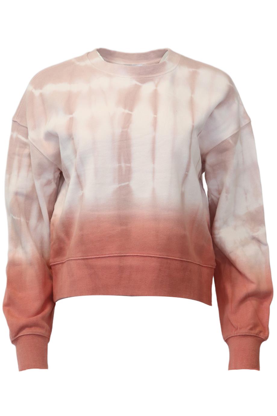 525 TIE DYED COTTON JERSEY SWEATSHIRT SMALL
