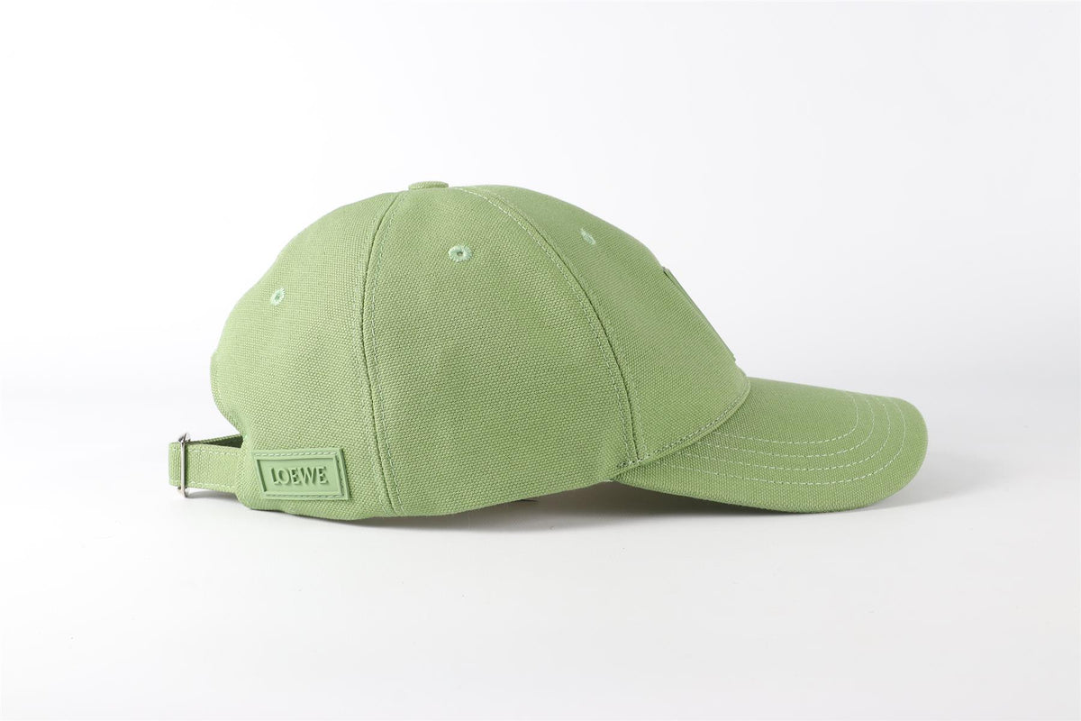 LOEWE GREEN COTTON BASEBALL CAP