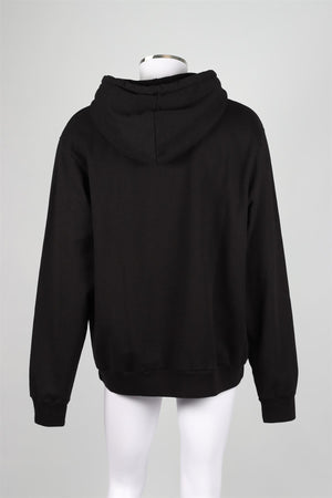 424 BLACK MEN'S COTTON HOODIE LARGE