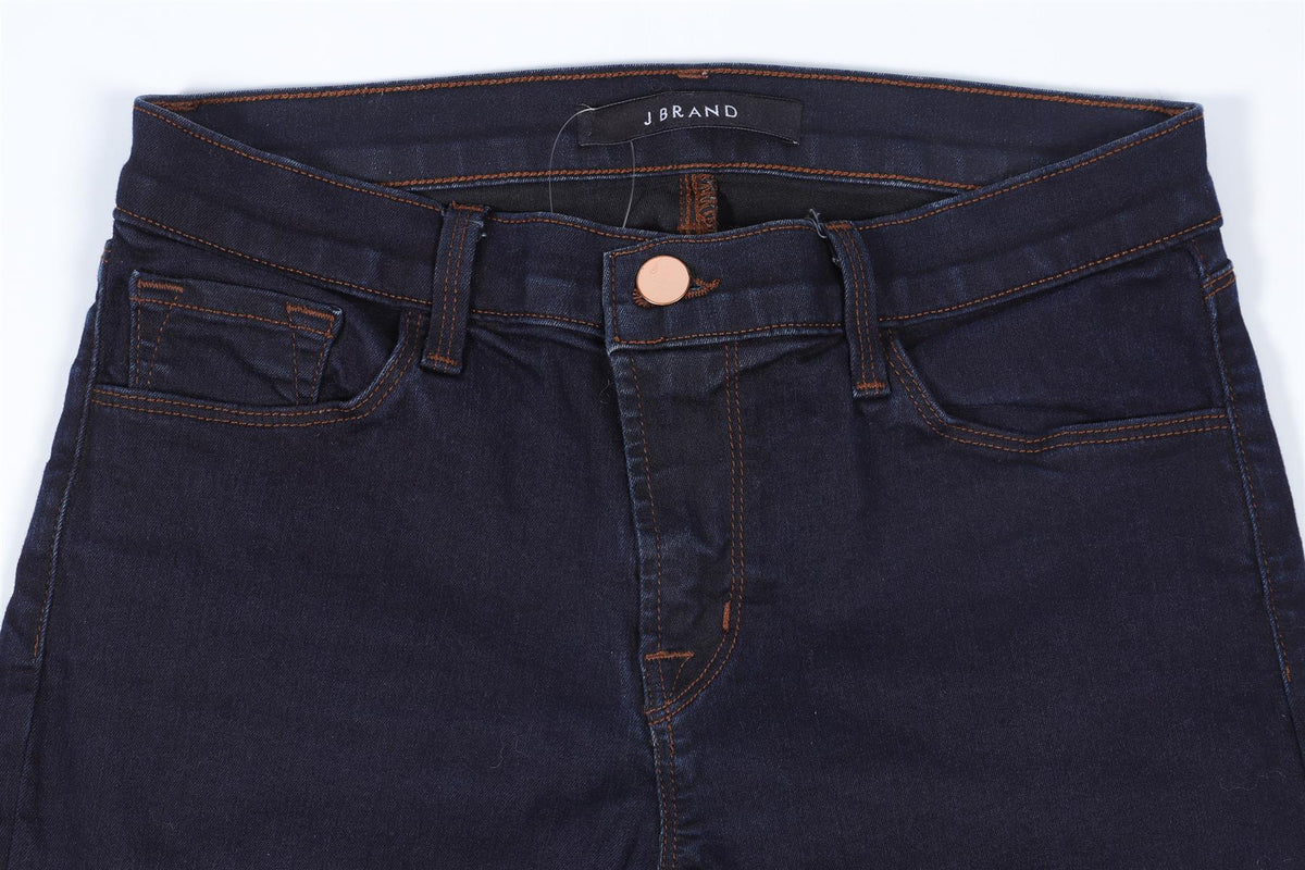 J BRAND BLUE HIGH RISE SKINNY JEANS W27 UK 8-10