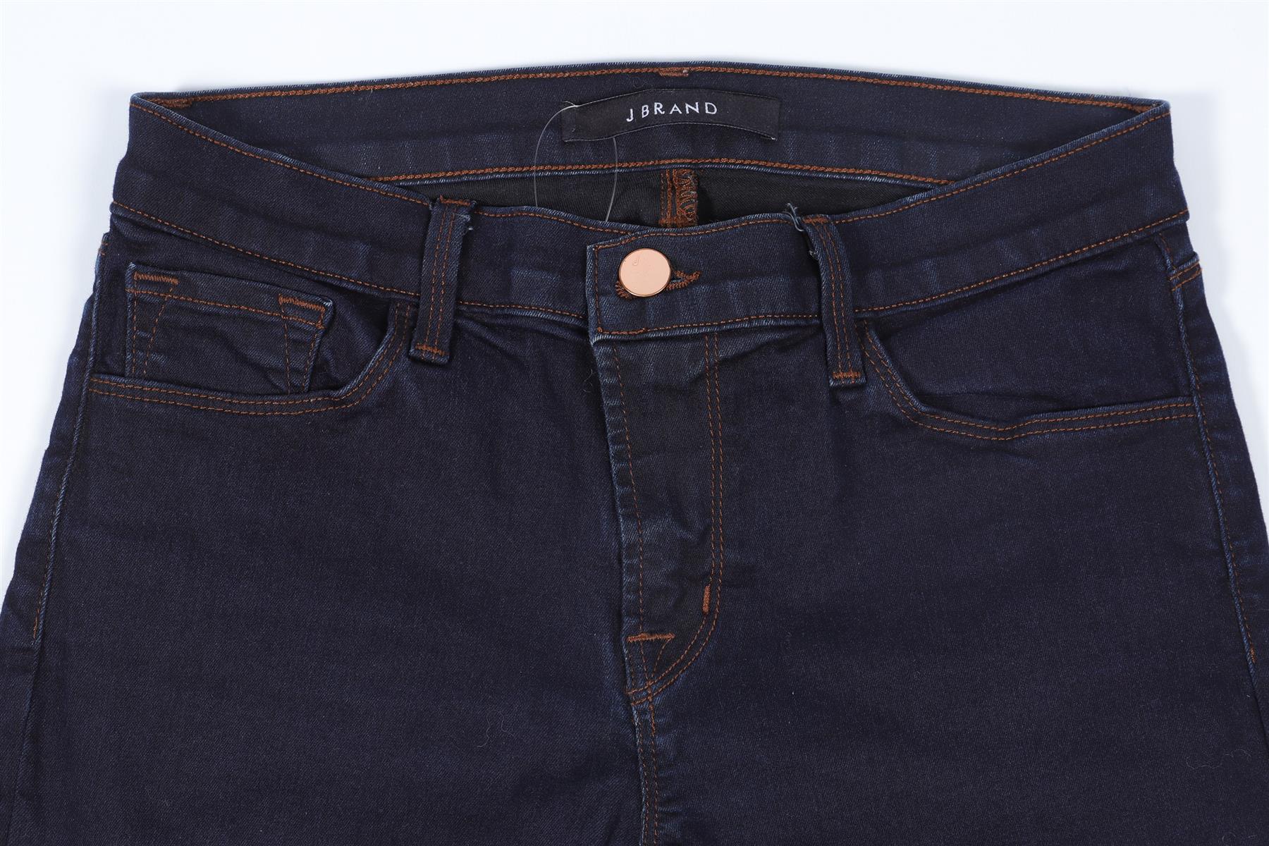 J BRAND BLUE HIGH RISE SKINNY JEANS W27 UK 8-10