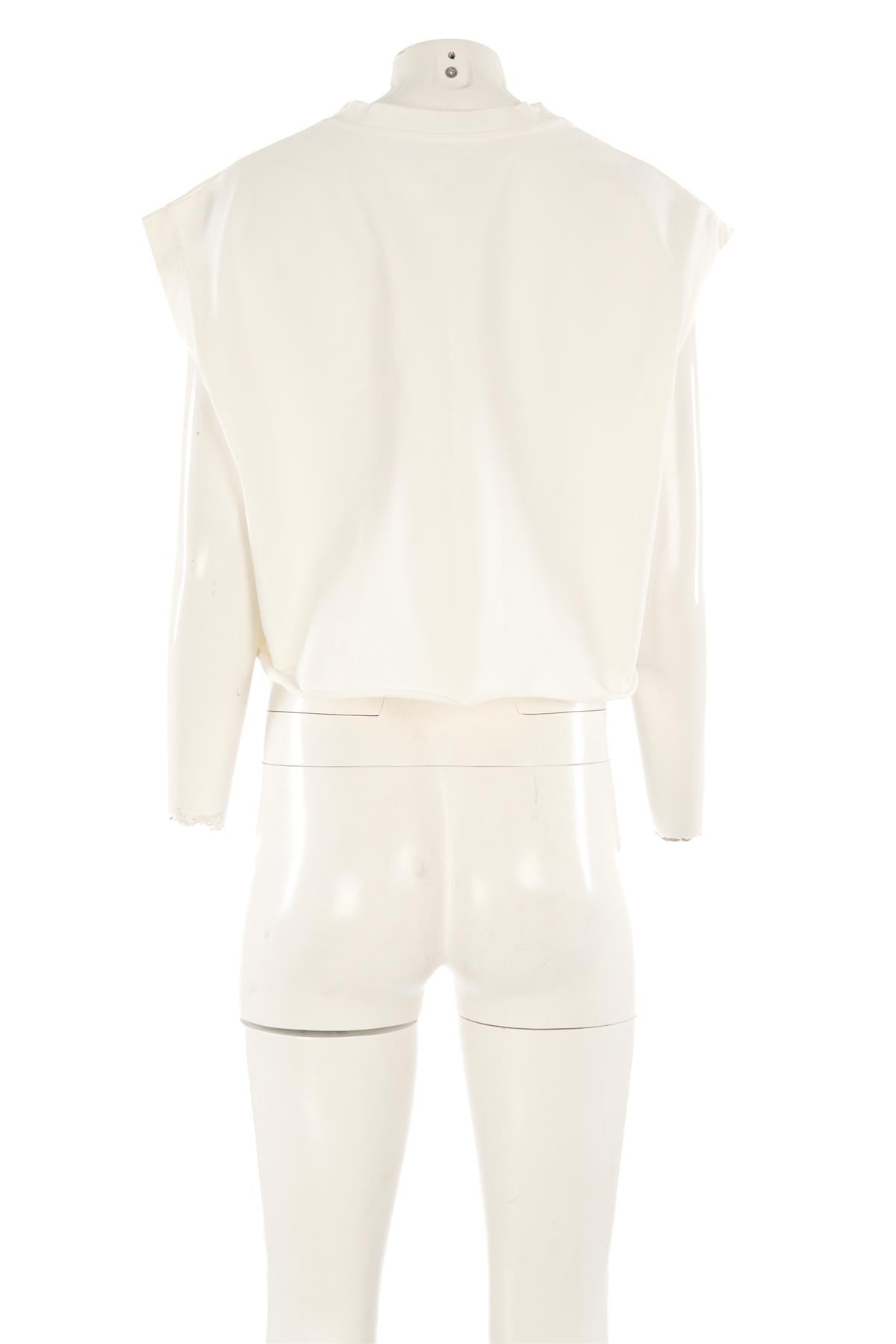 DOLCE & GABBANA WHITE COTTON T-SHIRT IT 40 UK 8