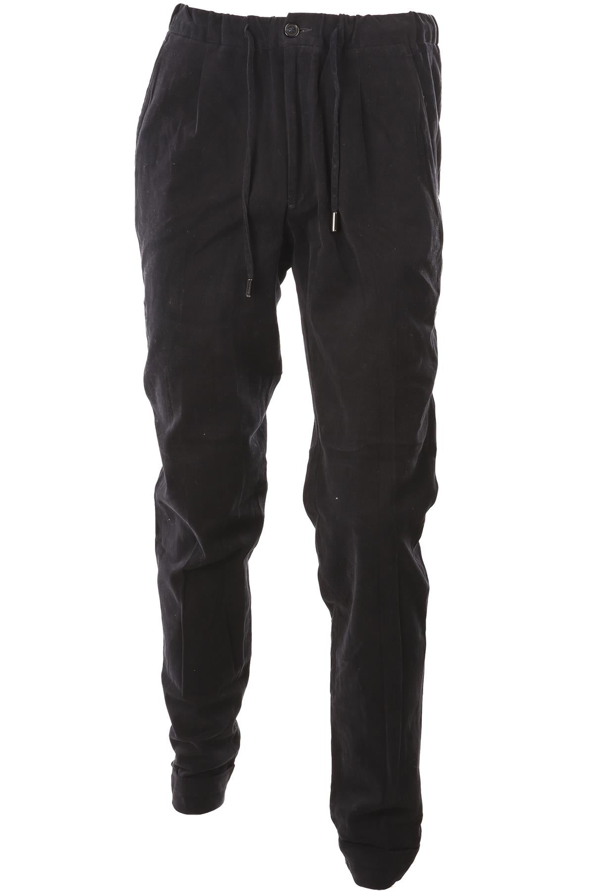 THOM SWEENEY NAVY MEN'S CORDUROY STRAIGHT LEG PANTS IT 52 UK/US 36