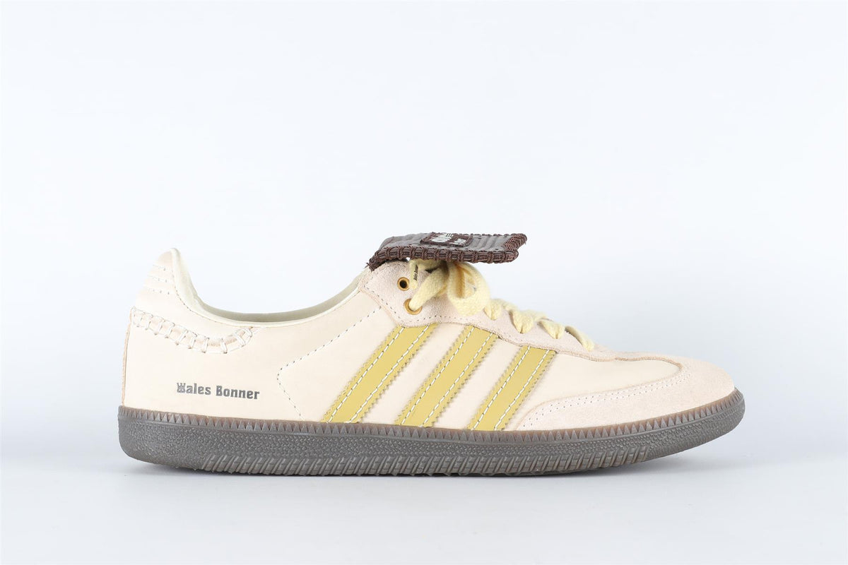 ADIDAS + WALES BONNER BEIGE SAMBA CREAM YELLOW SNEAKERS EU 40 UK 6.5 US 7