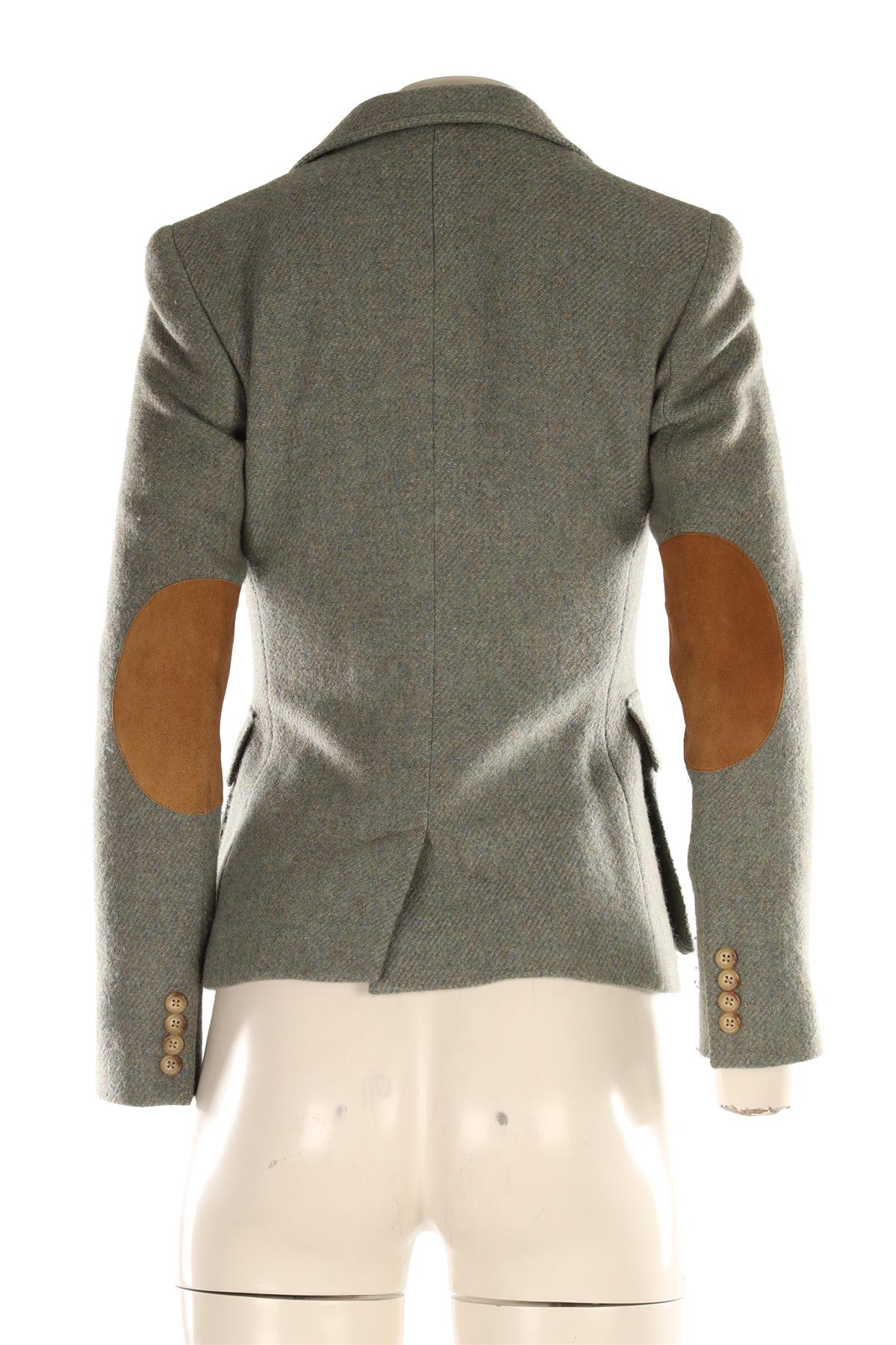 RALPH LAUREN BLUE WOOL BLAZER US 6 UK 10