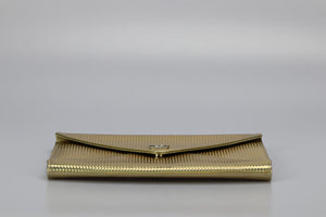 CHANEL 2017 IRIDESCENT LEATHER CLUTCH