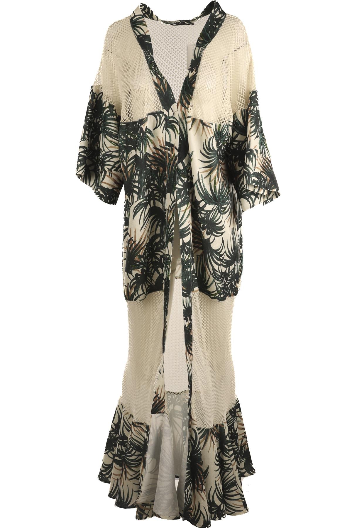 PATBO MULTI WOVEN ROBE US 0 UK 4
