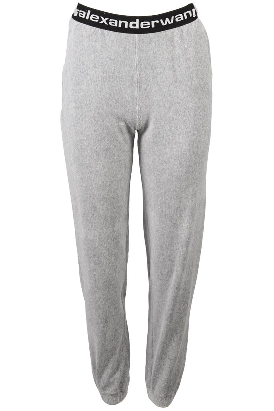 T BY ALEXANDER WANG VELVET TRACK PANTS SMALL