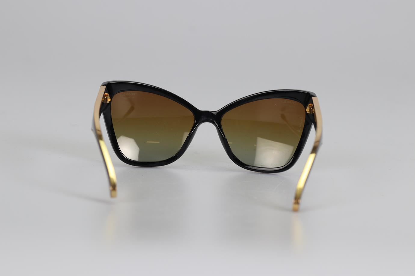 CHANEL CAT EYE ACETATE SUNGLASSES