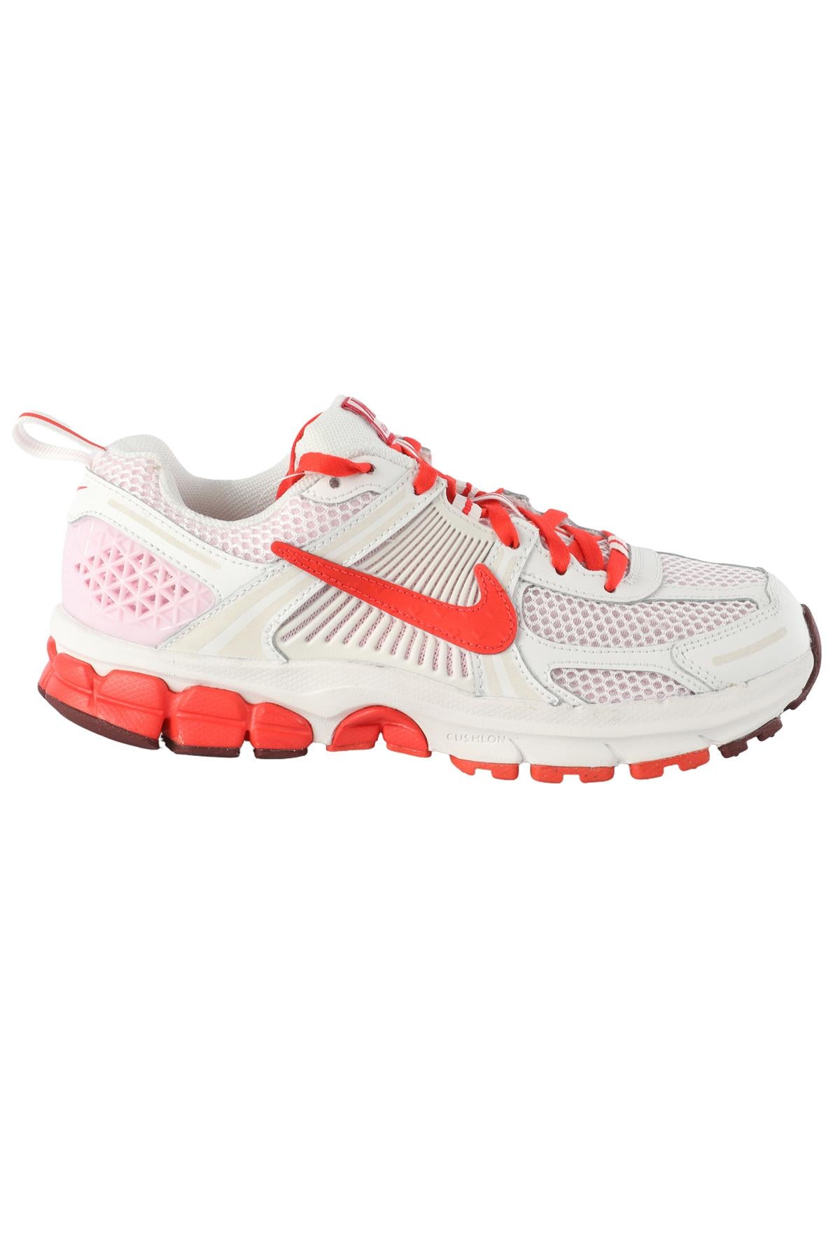 NIKE RED LEATHER TRAINERS EU 37 UK 4 US 6.5