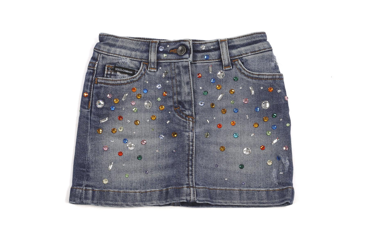 DOLCE & GABBANA BLUE KIDS GIRLS SKIRT 2 YEARS
