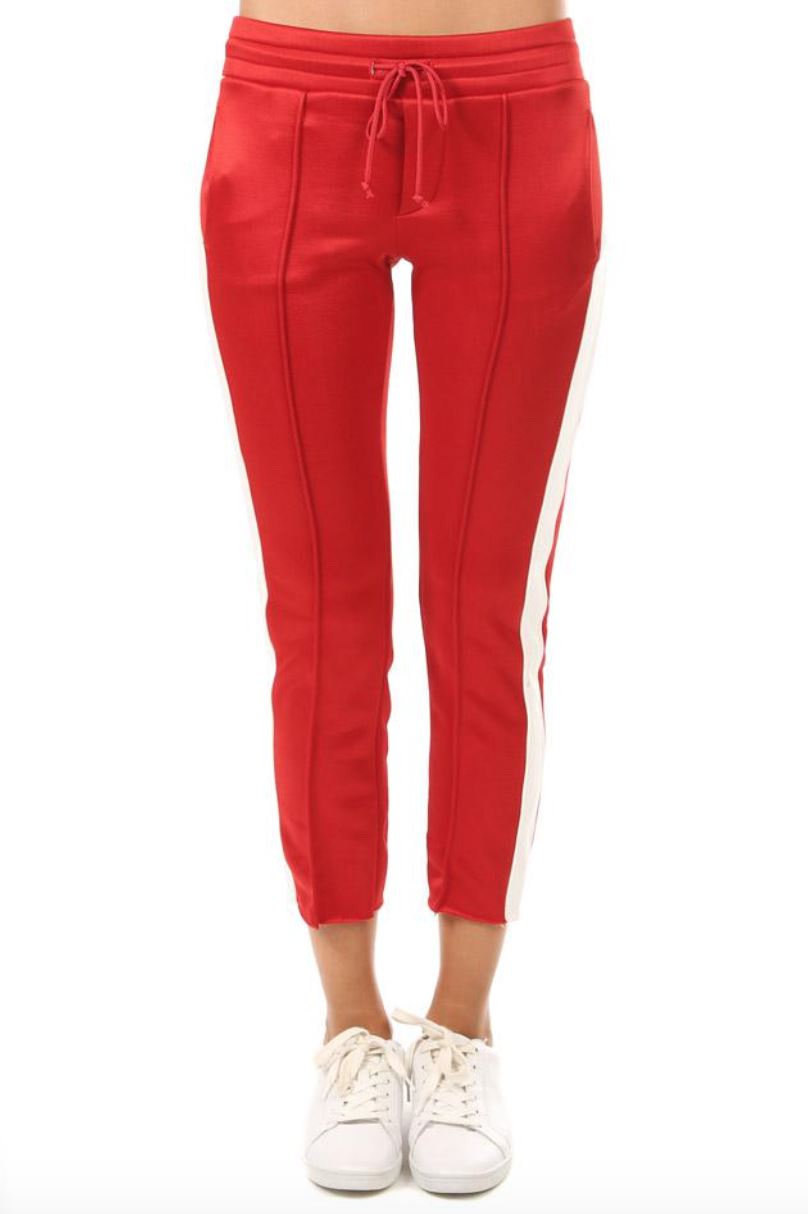 NSF ROBIN STRIPE TRACK PANTS LARGE