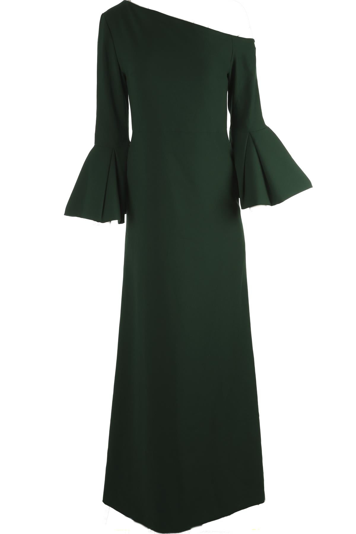 CELIA KRITHARIOTI GREEN MAXI DRESS UK 8