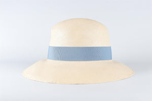 FIORE CAPRI ECRU STRAW HAT MEDIUM